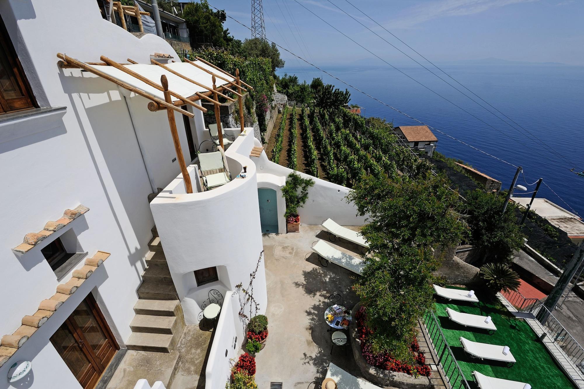 La Casa Del Melograno Villa Furore Dış mekan fotoğraf